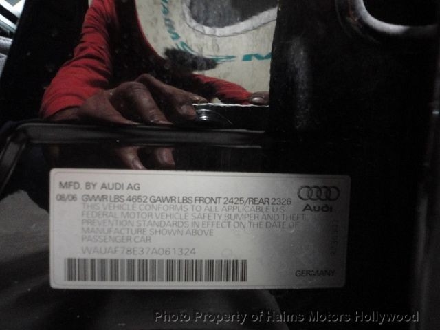 2007 AUDI A4 2007 4DR SDN MANUAL 2.0T QUATTRO SEDAN