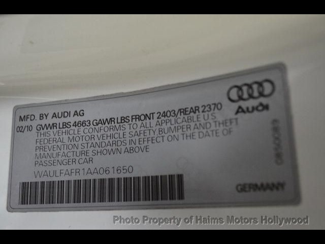 2010 AUDI A5 2DR CPE AUTO QUATTRO 2.0L PREMIUM AWD COUPE
